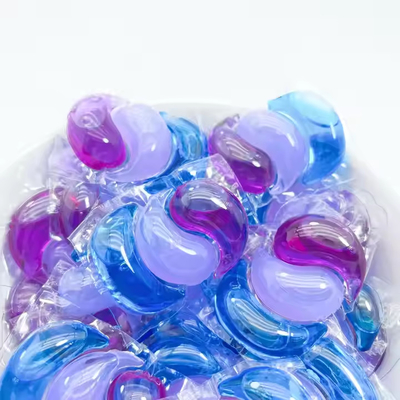 10g 3-In-1 Eco-Friendly Laundry Detergent Pods 3 Chamber Concentrate Detergent Pods