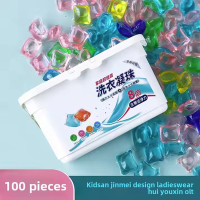 8 Times Concentrated Long Lasting Fragrance Laundry Detergent Pods