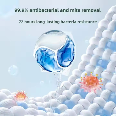 3-Chamber 15g Concentrate Laundry Detergent Capsules Floral Fragrance Laundry Detergent Pods For Eco-Friendly Cleaning