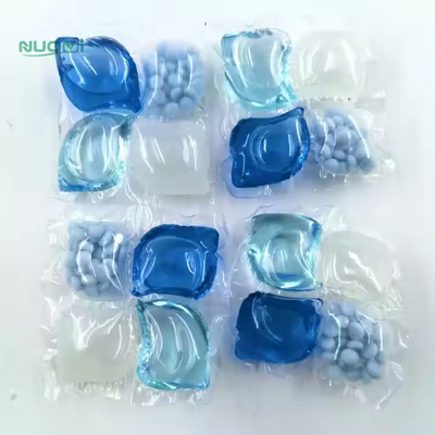 Household Cleaning Four Chamber With Scent Booster Beads Laundry Detergent Pods