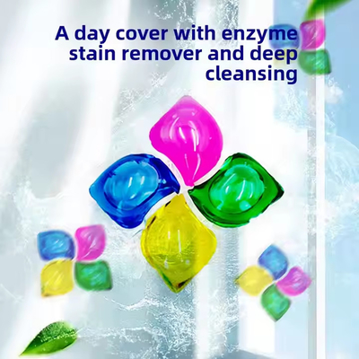 Highly Concentrated Laundry Detergent Pods Fragrant And Effective For Apparel