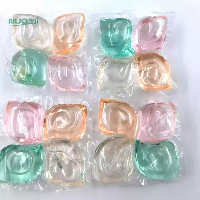 Four Chamber Soften Clothes Deep Clean Enzyme Laundry Washing Detergent Capsules With Scent Booster Beads Laundry Pods