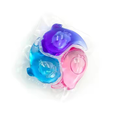3 Chamber Dolphins Laundry Capsules Concentrate Detergent Pods With Fragrance