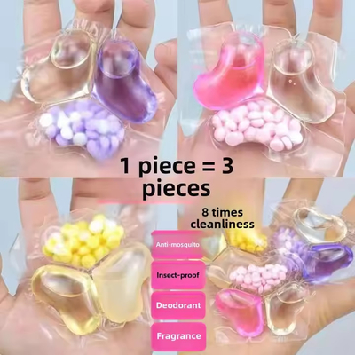 Customized 3-in-1 Scented Laundry Capsules Fragrance For Washing Clothing