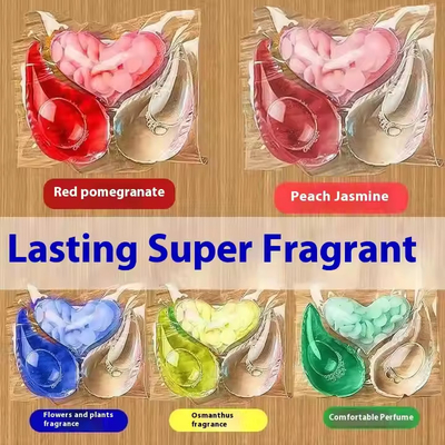 3-in-1 Laundry Washing Detergent Capsules With Scent Booster Beads Laundry Pods