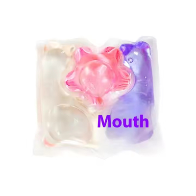 Customized Eco-Friendly Three-Chamber Three-In-One Scented Laundry Detergent Pods For Stock