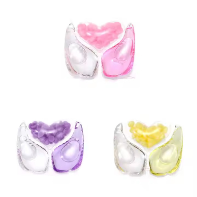 Customized Eco-Friendly Three-Chamber Three-In-One Scented Laundry Detergent Pods For Stock