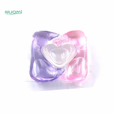 Highly Concentrated 3 In 1 Laundry Detergent Pods Customized Fragrance MSDS Certified