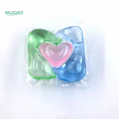 Highly Concentrated 3 In 1 Laundry Detergent Pods Customized Fragrance MSDS Certified