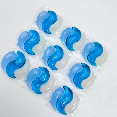 Eco-Friendly Water Soluble Laundry Detergent Pods for Apparel Gel-Shaped Washing Capsules