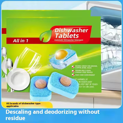 Eco-friendly Solid Shape Dishwashing Tablet Sheet 20g Or Customized Biodegradable Dishwasher Tablet