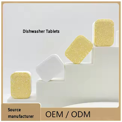 20g/pcs Lemon Dishwasher Cleaning Tablets Ultimate Solution For Fast And Effective Dishwashing