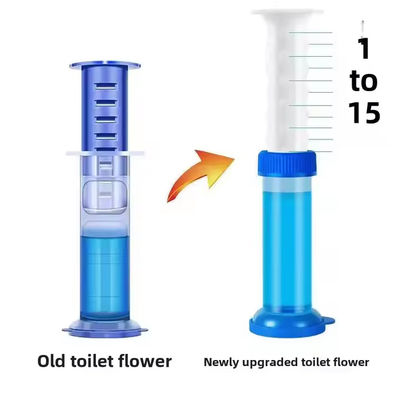 Fresh Scent Disposable Toilet Deodorizer Artifact Bathroom Descaling Cleaning Agent Flower Toilet Gel