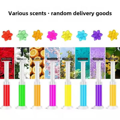 Creative Disposable Flower Gel Deodorizer Fresh Fragrance Bathroom Air Freshener Toilet Gel