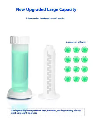 Aromatic Flower-Inspired Disposable Toilet Cleaner Gel Effective For Odor Removal Toielt Gel