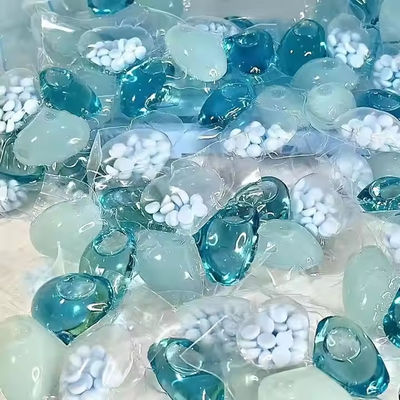 4 In 1 OEM ODM Eco Friendly Natural Washing Liquid Capsules Laundry Detergent Pods