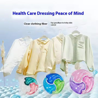 OEM Custom 15g Large Weight Three-Chamber Deep Stain Removal Laundry Detergent Pods
