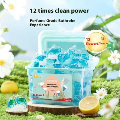 High Clean Laundry Pods 30 Boxed For Cleaning OEM/ODM Offered