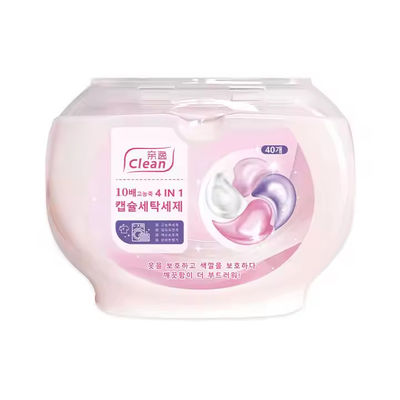 Four-Cavity Multi-Effect Household Laundry Pods With Customized Color And Long-Lasting Floral Scent