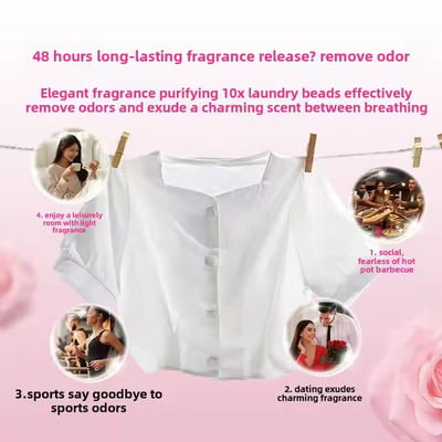 Four-Cavity Multi-Effect Household Laundry Pods With Customized Color And Long-Lasting Floral Scent