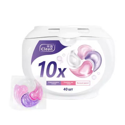 Multi-Effect All-In-One Household Four-Cavity Beads For Cleaning Decontamination Wholesale Laundry Pods