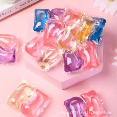 Long Lasting Fragrance 2-In-1 Laundry Pods OEM/ODM Custom 15-20g For APPAREL Detergent