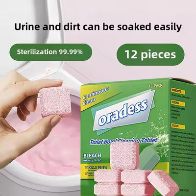 Household OEM ODM 15g Toilet Cleaner Solid Effervescent Tablets Toilet Cleaner Tblets