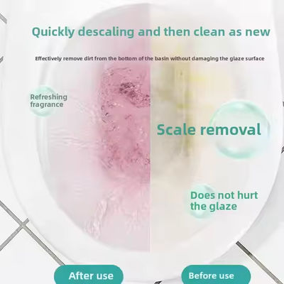 Bathroom Recommended Bulk Fruity Solid Effervescent Tablets Hot Pink Toilet Cleaner Tablets