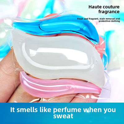 Eco-Friendly Three-Chamber Laundry Pods With Long-Lasting Floral Fragrance And Deep Cleaning Formula
