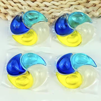 15g Four-In-One Long-Lasting Fragrance Four-Chamber Design Laundry Detergent Pods