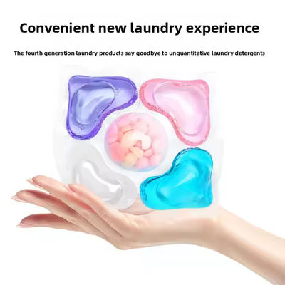 Five-Chamber Long-Lasting Fragrance Gel Beads Multi-Effect Concentrated Laundry Pods