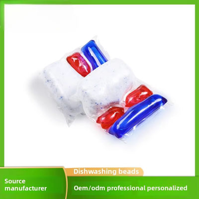 OEM Dishwasher-Safe Dishwashing Gel Beads Eco-Friendly Powder Balls Dishwashing Pods