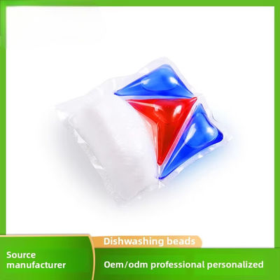 OEM Dishwasher-Safe Dishwashing Gel Beads Eco-Friendly Powder Balls Dishwashing Pods