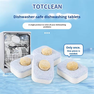 Solid Dishwashing Tablets Strong Stain Removal 20g Washing Tablets Three Colors Household Dishwasher
