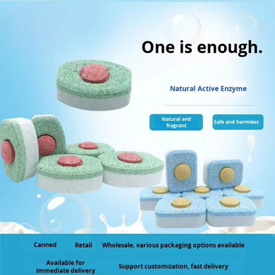 2 Years Shelf Life Eco-friendly Dishwashing Tablets For Hassle Free Washing 20g/pcs