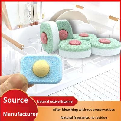 2 Years Shelf Life Eco-friendly Dishwashing Tablets For Hassle Free Washing 20g/pcs