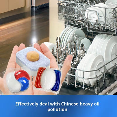 Three-in-One Household Detergent Soft Water Salt Cleaning Effervescent Tablets Special Dishwasher Tablets