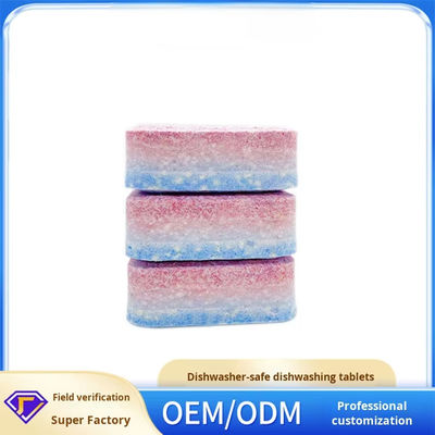 OEM Processing Lemon Flavor Detergent Dishwasher Tablets Customizable Dishwasher-Specific Solid