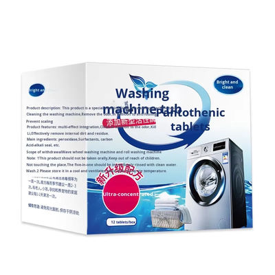 Factory Direct Fully Automatic 12 Tablets Drum Cleaner For Washing Machines Tablets