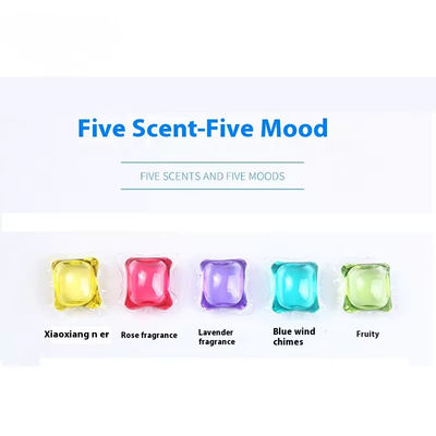 Factory Direct Sale Lavender Deep Cleaning Gel Pods with Low Foam Easy Rinse and Color Protection Laundry Pods