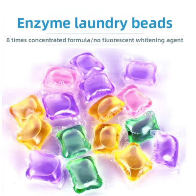 Factory Direct Sale Lavender Deep Cleaning Gel Pods with Low Foam Easy Rinse and Color Protection Laundry Pods