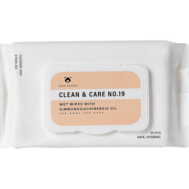 White Body Wet Wipes For Cats And Dogs Deodorizing And Antibacterial Foot Wipes