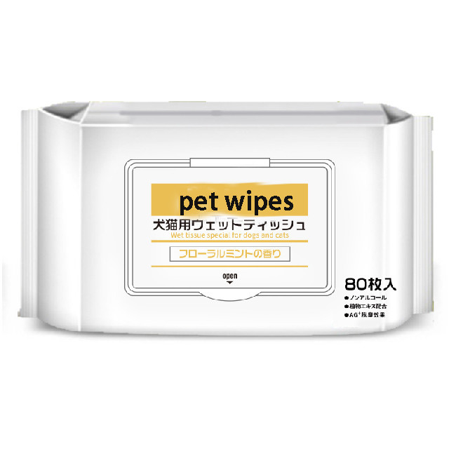 Cat And Dog Pet Eye Wet Wipes No Rinse Eye Tear Stain / Pet Safe Wet Wipes