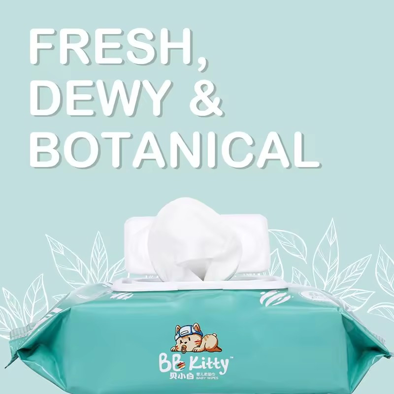 Baby Hand And Mouth Special Customized Wet Wipes 80 Large Pack Newborn Supplies