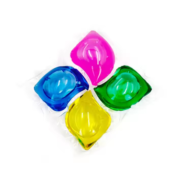 Four Chamber Soften Clothes Deep Clean Enzyme Laundry Washing Detergent Capsules With Scent Booster Beads Laundry Pods